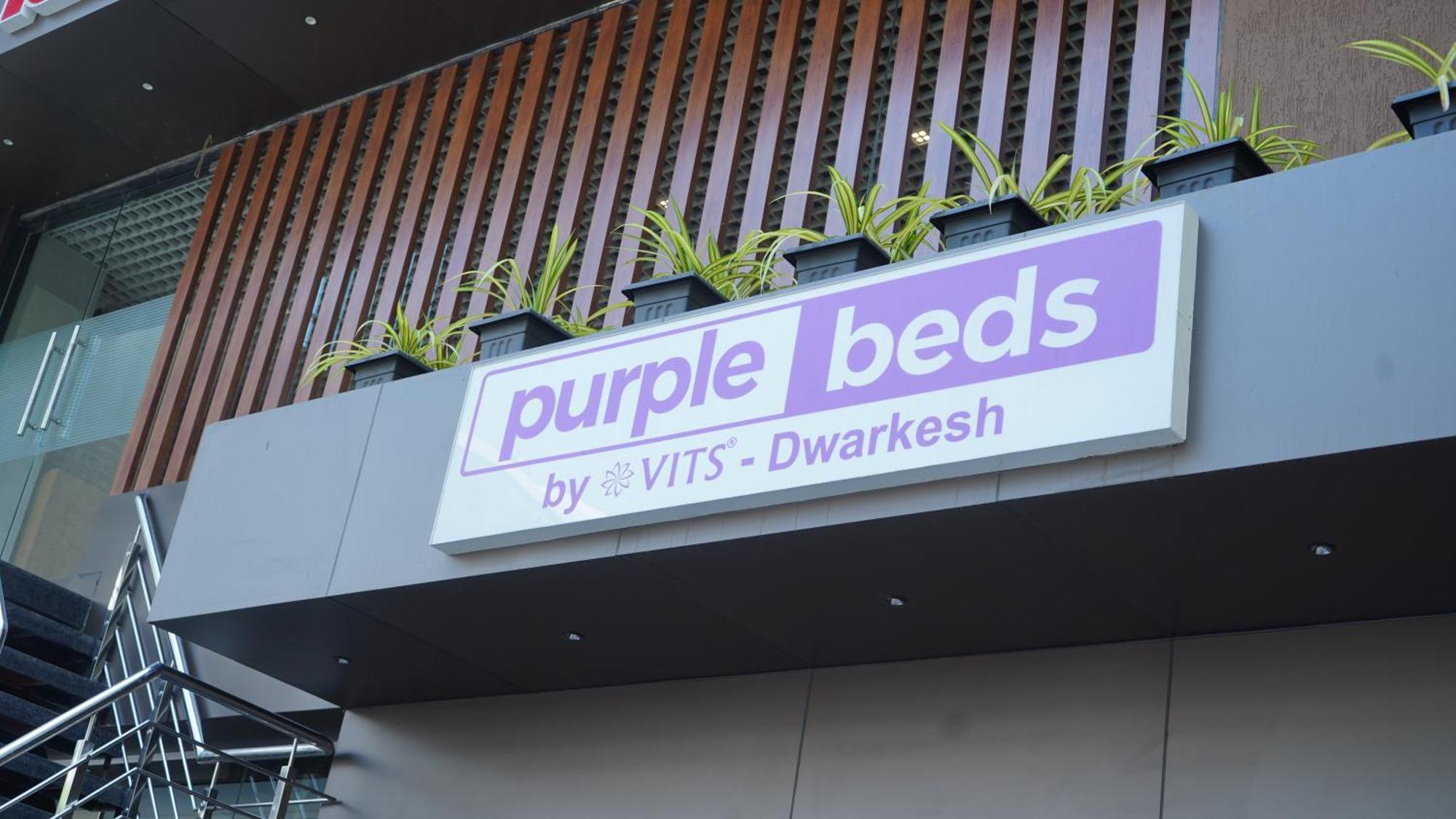 Purple Beds By Vits Dwarkesh, Surat Hotel Salabatpura Eksteriør billede